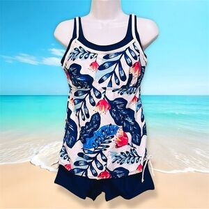 Women’s Tankini Top & Shorts Set